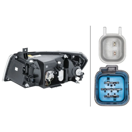 Hella Headlight Headlamp W5W Right 1EG 354 024-121