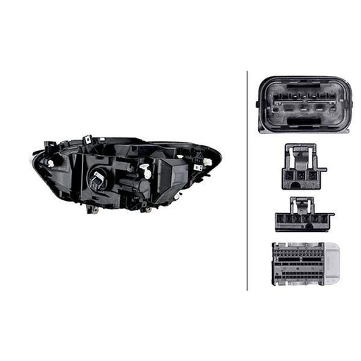 Hella Headlight Headlamp LED Right 1LX 011 930-941