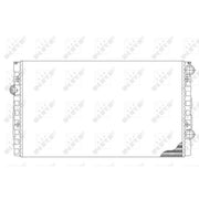 NRF Engine Radiator 50454