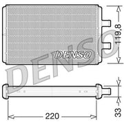 Denso Heater Matrix Core Heat Exchanger