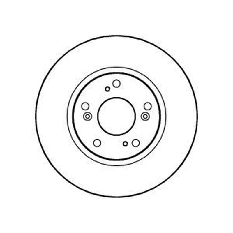 Abtex 2 x Vented Front Brake Discs BD1267V-x2