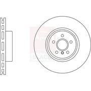 Apec 2 x Front Vented Brake Discs DSK3256B
