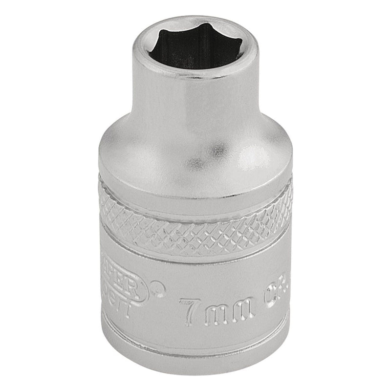 Draper 6 Point Metric Socket, 3/8" Sq. Dr., 7mm 16532 Draper  - Town Parts