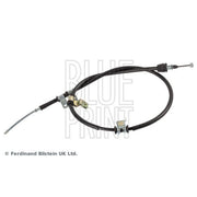 Blue Print Handbrake Cable Right Rear ADG046179