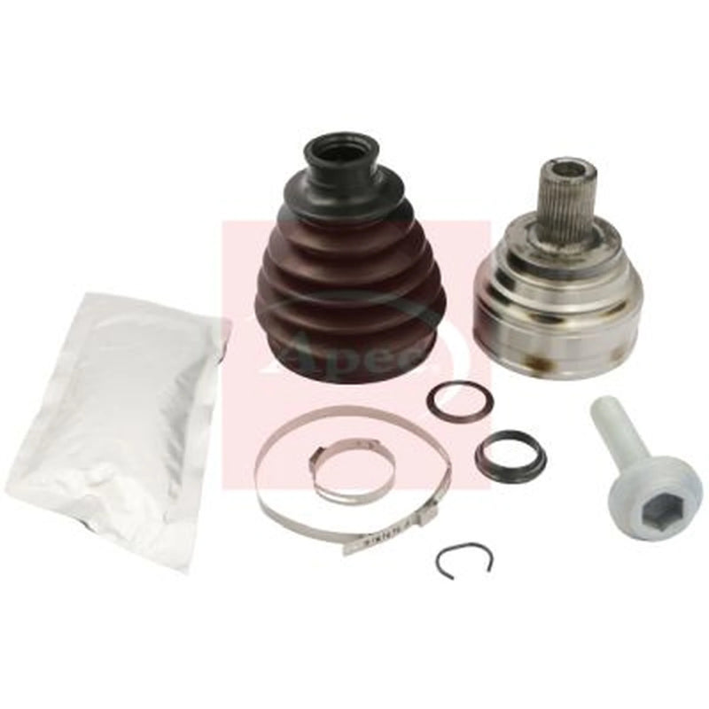 Apec CV Axle Shaft Assembly Wheel Side ACV1007