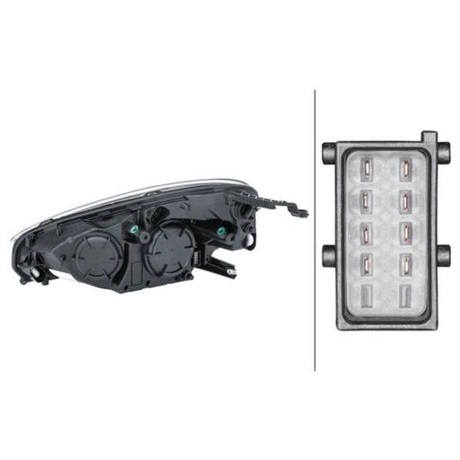 Hella Headlight Headlamp W21/5W Right 1EH 354 811-021