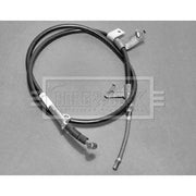 Borg & Beck Handbrake Cable Left Rear BKB1689