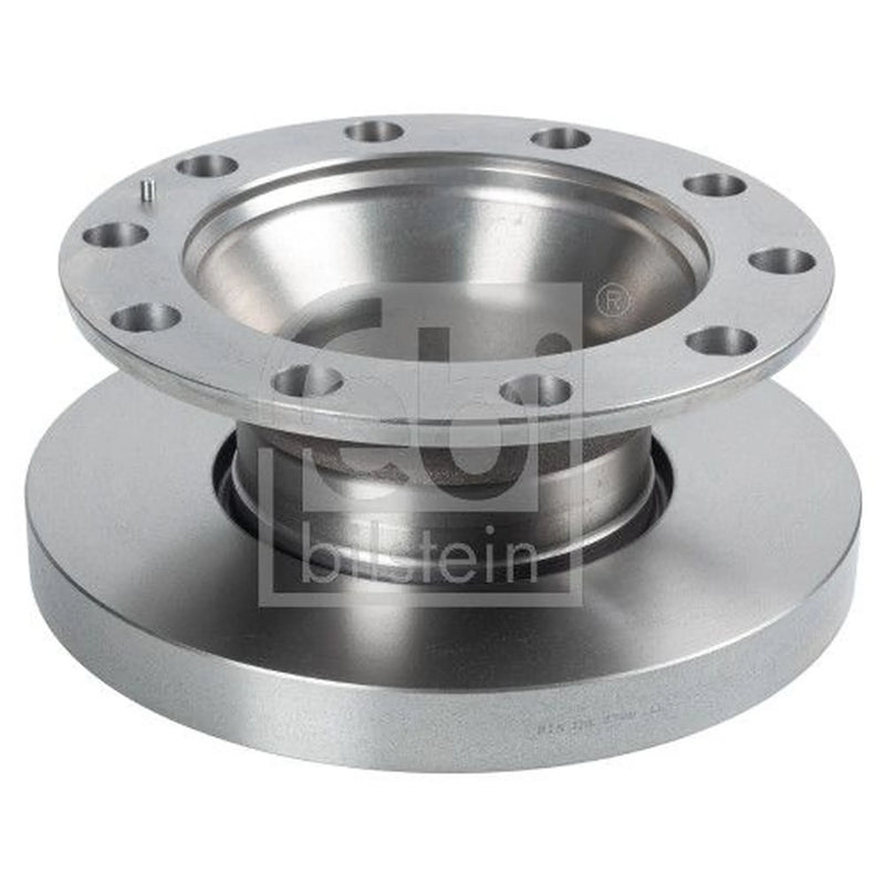 Febi 2 x Solid Rear Brake Discs 108116