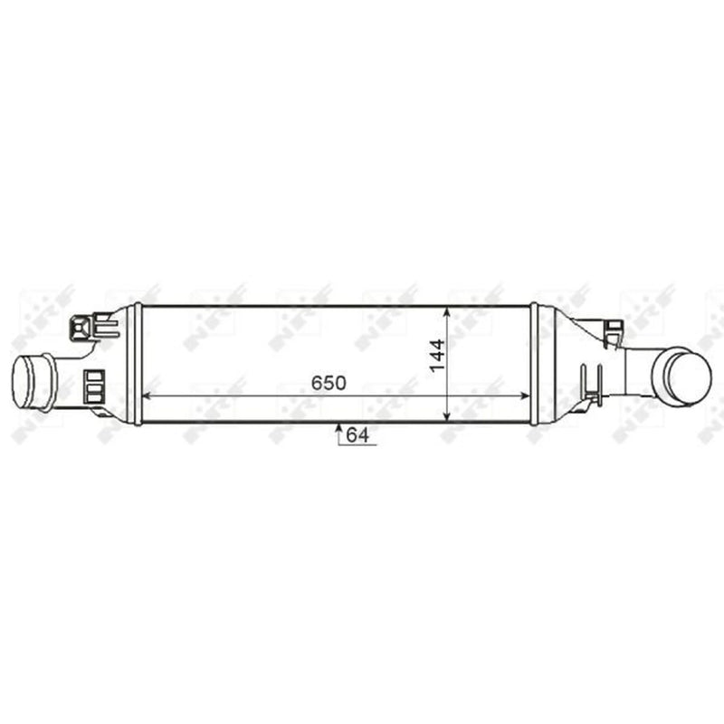 NRF Intercooler (Charge Air Cooler) 30339