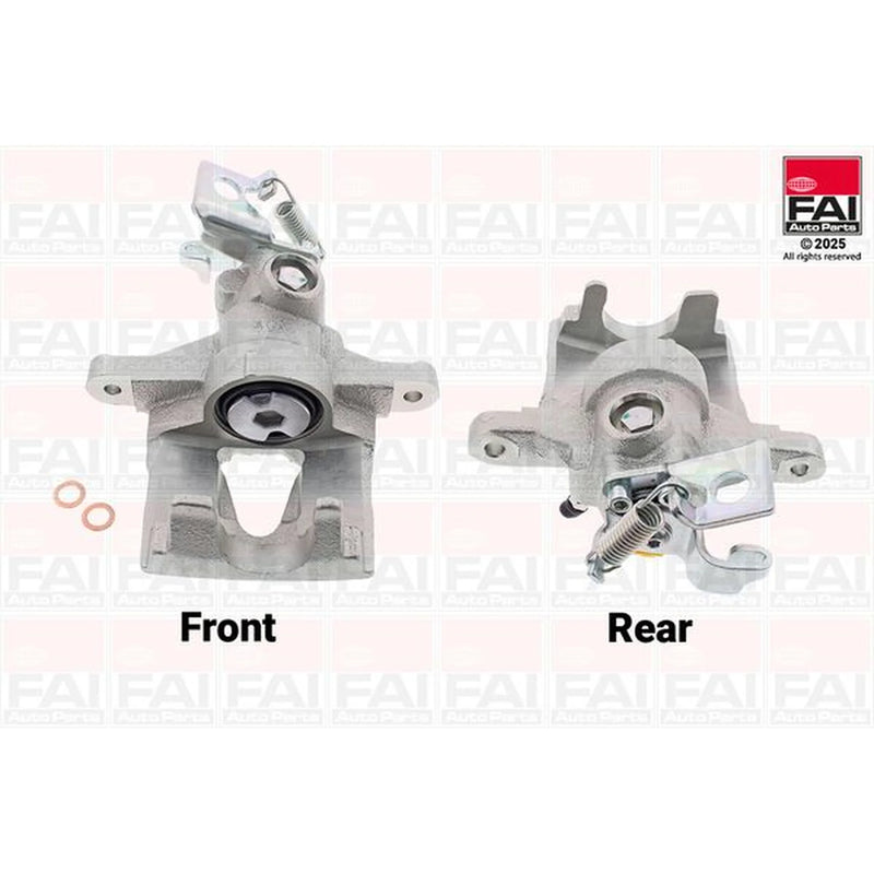 FAI Brake Caliper Assembly Rear Left FCA327L