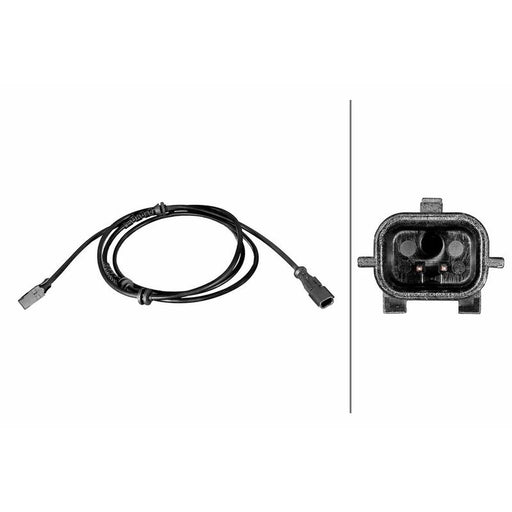 Hella ABS Wheel Speed Sensor Rear Right 6PU 358 216-801