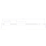 Juratek Brake Hydraulic Hose Line Right JBH1397