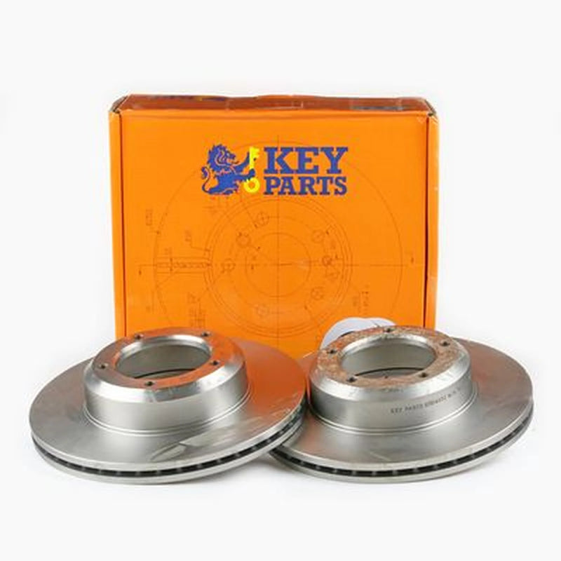 Key Parts 2 x Front Brake Discs KBD4032-x2