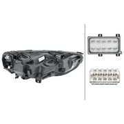 Hella Headlight Headlamp H7/H7 Left 1LG 354 869-051