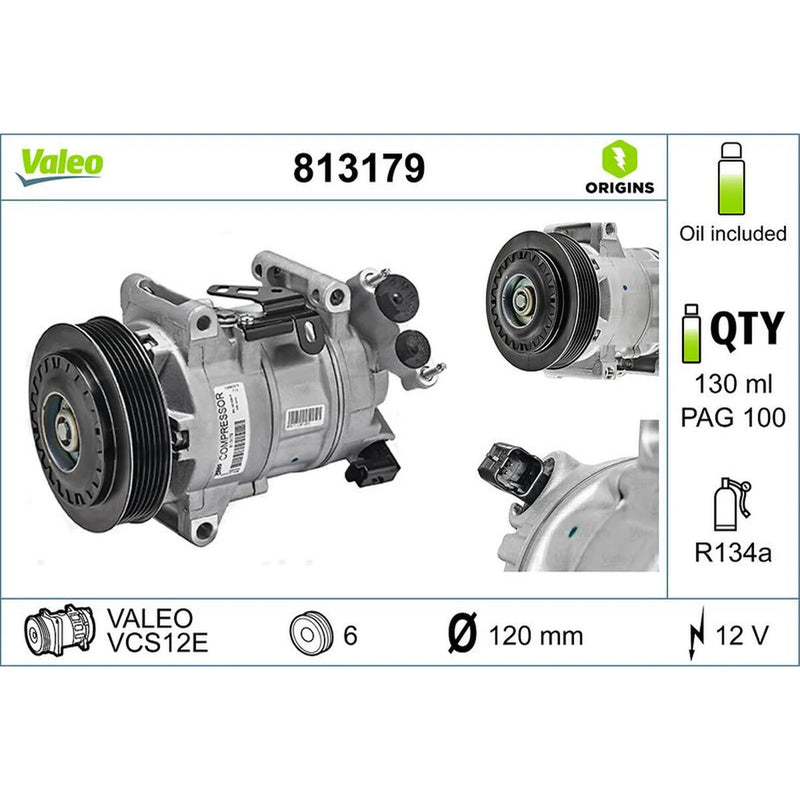 Valeo Air Conditioning Compressor 813179