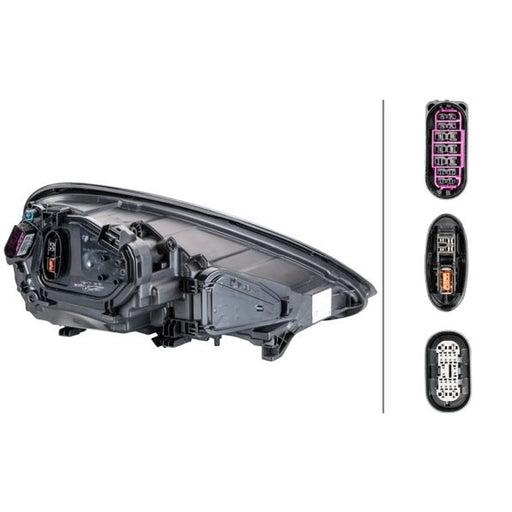 Hella Headlight Headlamp D1S/H7 Left 1ZT 011 099-511