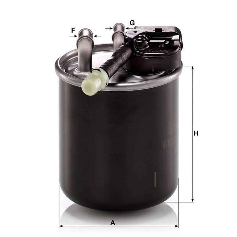 MANN-FILTER Fuel Filter Element WK 820/17