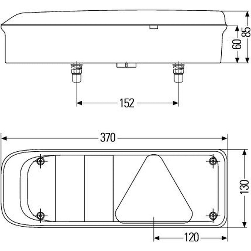 Hella Tail Light / Lamp T4W Right 2VP 340 931-161