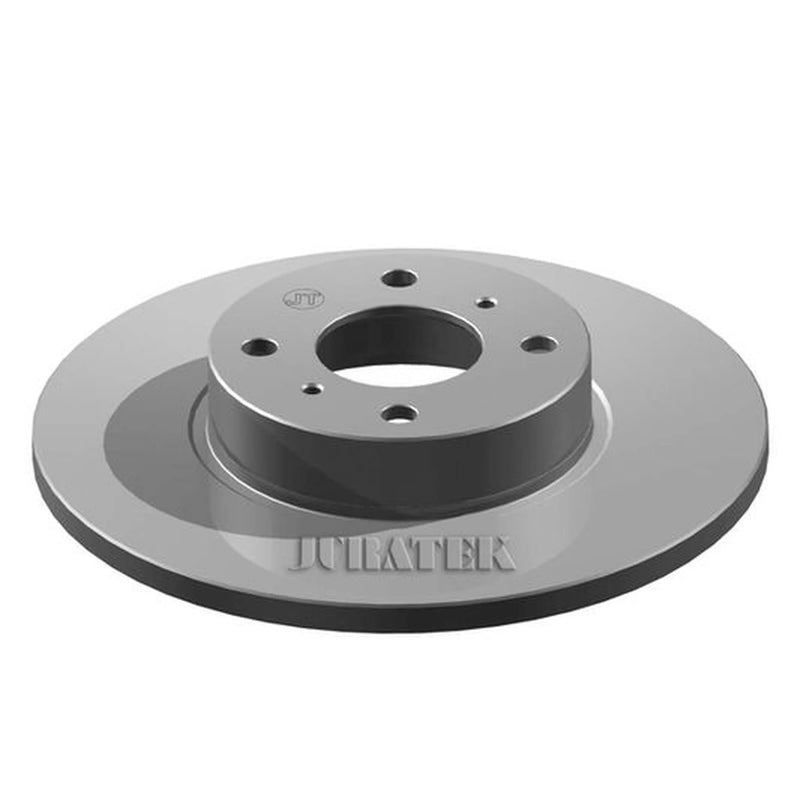 Juratek 2 x Solid Front Brake Discs VAU129-x2