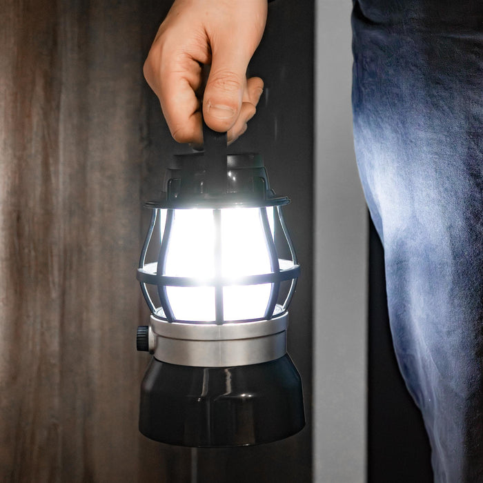 Leisurewize Camping Lantern with Realistic Flame LED Effect - Leisurewize - Van Life Living