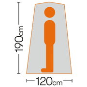 Pop up Toilet tent a1003 - Quest - Van Life Living