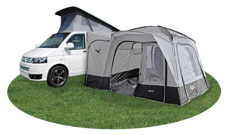 Quest Eagle Poled Drive Away Campervan Awning (Low : 180 - 210) - Quest Leisure - Van Life Living