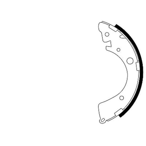 Textar Brake Shoe Set Axle Kit 91039601