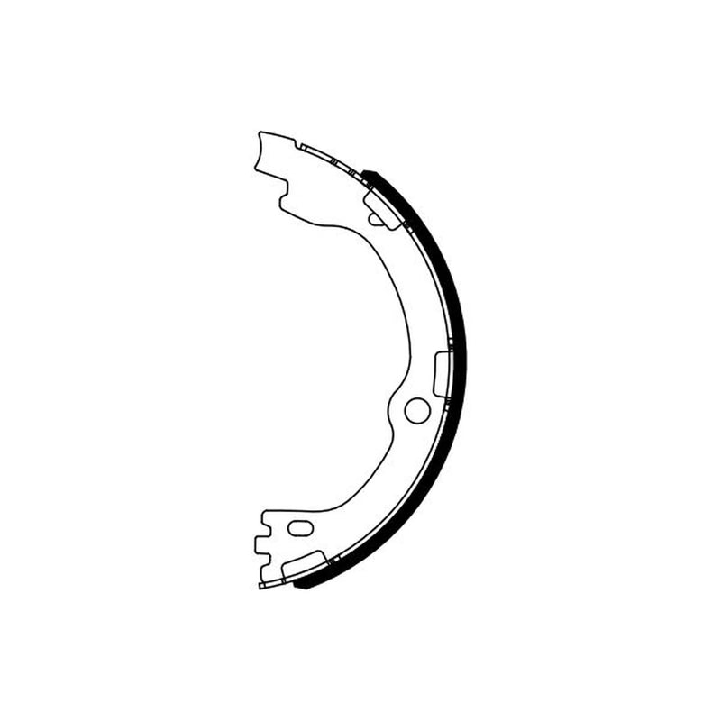Bosch Parking Brake Shoe Set 0 986 487 964