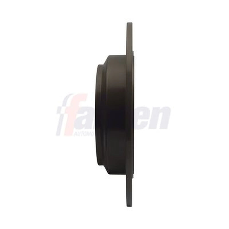 Fahren 2 x Solid Brake Discs fits Honda Accord VIII 2008-2015 2.2 2.4