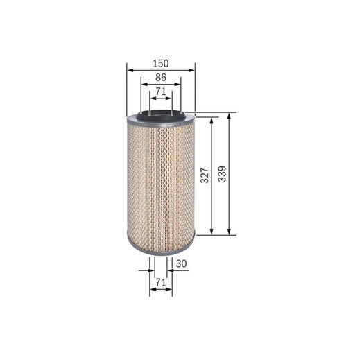 Bosch Engine Air Filter F 026 400 322