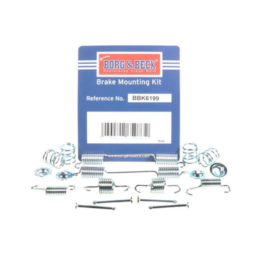 Borg & Beck Parking Brake Shoe Accessory Kit Rear BBK6199