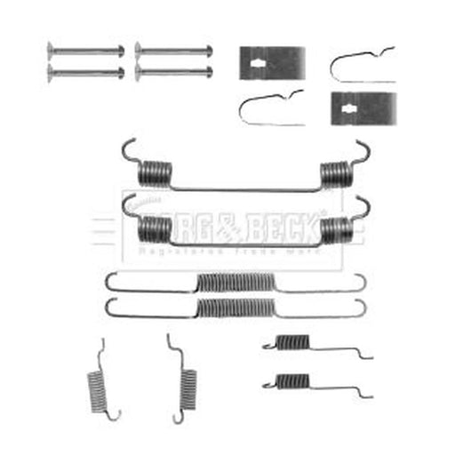 Borg & Beck Brake Shoe Accessory Kit Rear BBK6243