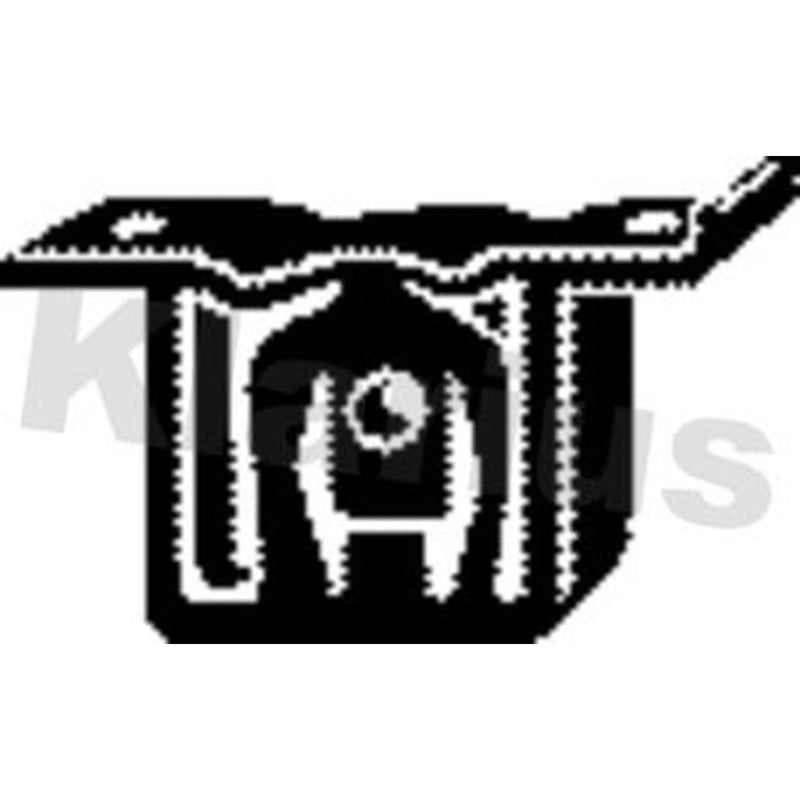 Klarius Exhaust System Mount Rubber 420466