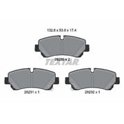 Textar Rear Brake Pad Set 2623001