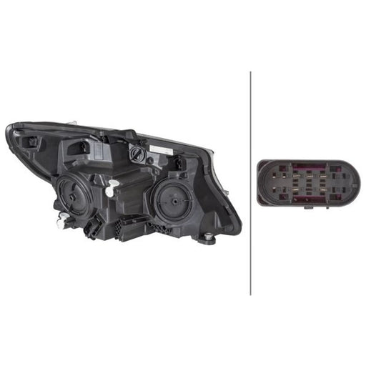 Hella Headlight Headlamp PY21W Left 1EL 011 284-871