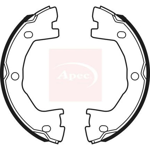 Apec Parking Brake Shoe Set SHU779