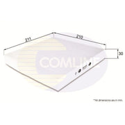 Comline Cabin Air Filter (Pollen Filter) EKF149