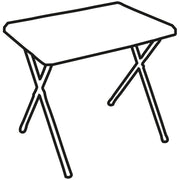 Fleetwood low plastic table in grey F0018G - Quest - Van Life Living
