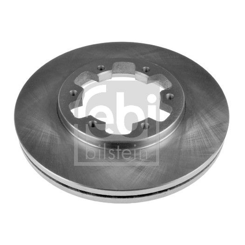 Febi 2 x Internally Vented Front Brake Discs 18895-x2
