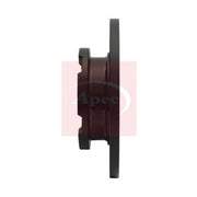 Apec 2 x Solid Rear Brake Discs DSK2426-x2