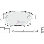 Fahren Rear Brake Pad Set fits Ford Transit 2006-2014 2.2 2.4 3.2