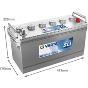 Varta Battery 12V 100Ah 600A 600047060K182