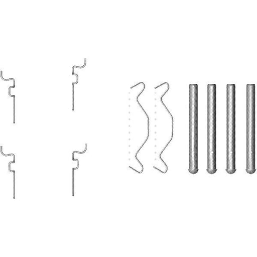 Mintex Brake Pad Accessory Fitting Kit Rear MBA1683