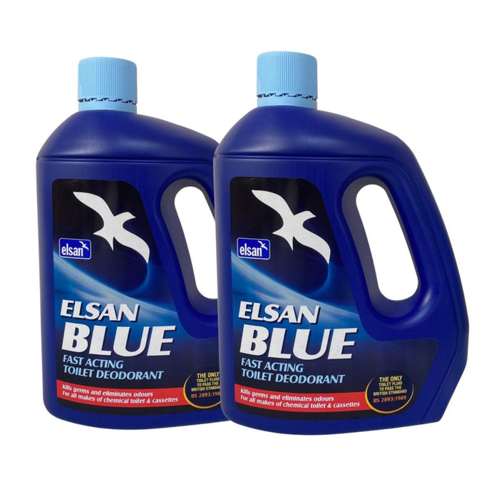 Elsan Blue 4L x 2 Multipack Perfumed Toilet Fluid - Elsan - Van Life Living