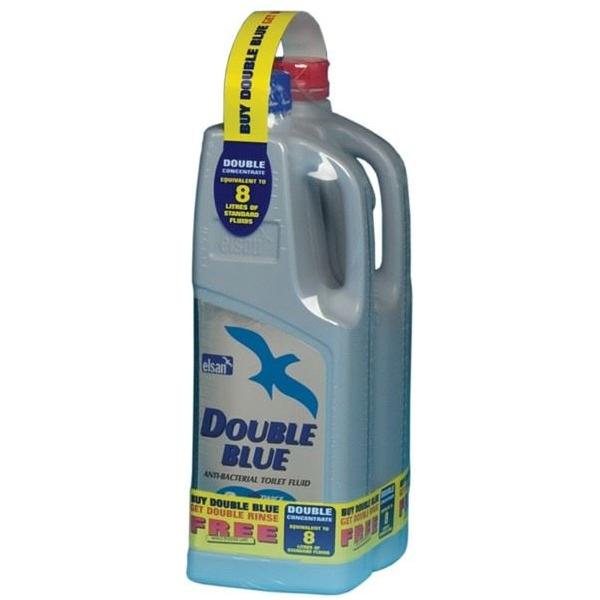 Elsan Blue & Pink Twin Pack 2L Toilet Fluid Cleaner - Elsan - Van Life Living