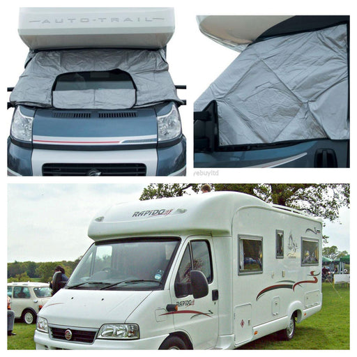 External Thermal Window Cover Blind Kit fits Fiat Ducato 06 on - Summit - Van Life Living