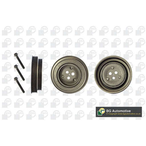 BGA Belt Pulley Set, Crankshaft 167mm DP1420K