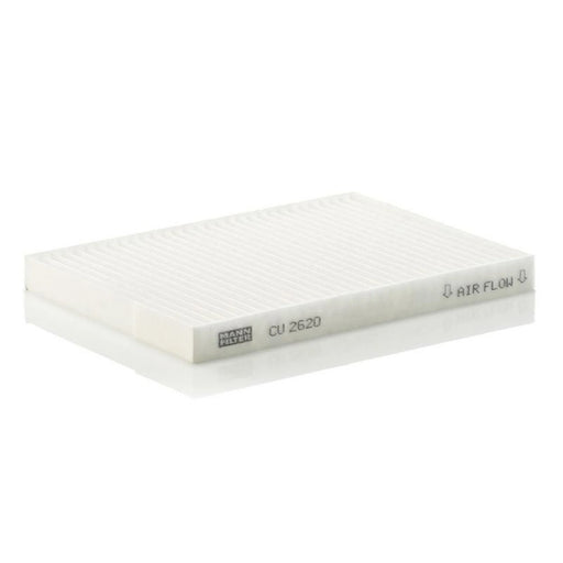 MANN-FILTER Cabin Air Filter (Pollen Filter) Driver's Side CU 2620