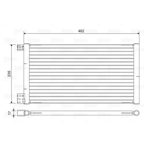 Valeo Air Conditioning Condenser 814433