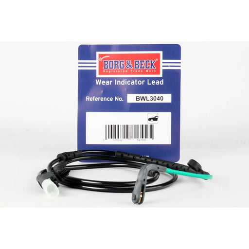 Borg & Beck Brake Pad Wear Sensor Front BWL3040